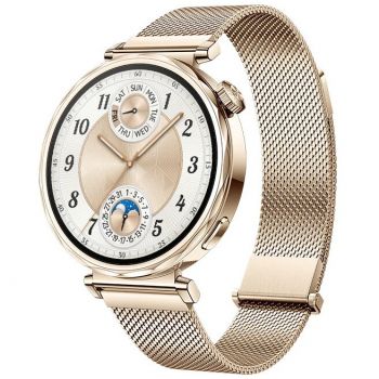 Huawei Smartwatch HUAWEI Watch GT 5 41mm, GPS, Android/iOS, Gold Milanese Strap