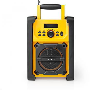 Nedis Radio FM, Nedis, Plastic, Negru/Galben (RDFM3100YW)