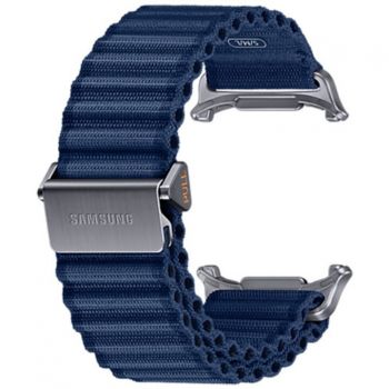 Samsung Curea Smartwatch Samsung Trail Band, pentru Galaxy Watch Ultra, marime reglabila S/M/L, Albastru