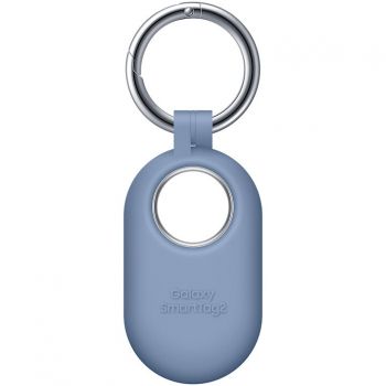 Samsung Husa protectie cu breloc Samsung, pentru Galaxy SmartTag2, silicon, Albastru