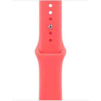 Apple Curea Smartwatch Apple MHYC4ZM/A, pentru Apple Watch 42 mm, Sport Band, Marime M/L, Roz Guava