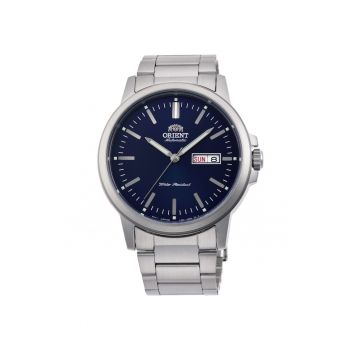 Ceas automatic din otel inoxidabil - Argintiu - Albastru - Argintiu