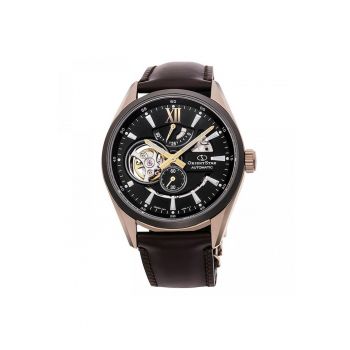 Ceas Barbati -  Contemporary - mecanism automatic - inox - 43mm - curea piele naturala