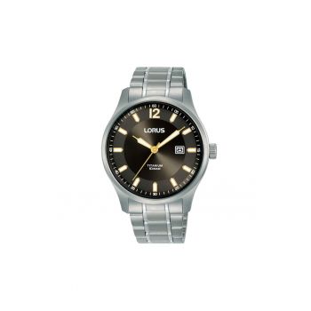 Ceas Barbati  RH999QX9 Negru Argintiu (Ø 40 mm)