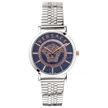 Ceas dama  V-Essential - 36mm - bratara metalica - argintiu - rezistent la apa 5 ATM