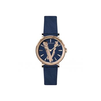 Ceas de dama  VERI00420 - Quartz - 36mm - 5ATM - Auriu