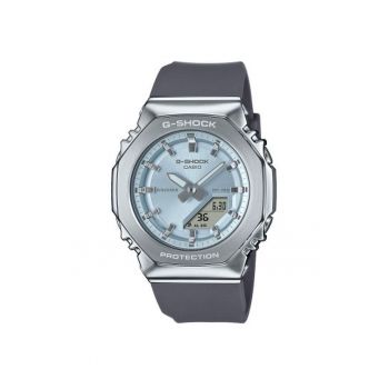 Ceas  G-SHOCK GM-S2110-2AER - quartz - carcasa inox - curea cauciuc - albastru - 20 ATM