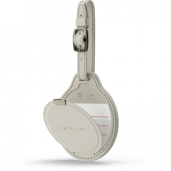 Satechi Eticheta de bagaj din piele vegana Satechi ST-LFALTW  FindAll, Nisipiu