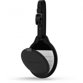 Satechi Eticheta de bagaj FindAll din piele vegana, Satechi ST-LFALTK , Negru