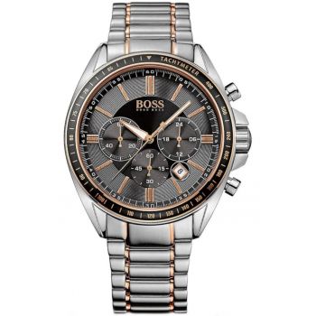 Ceas barbatesc -  Otel inoxidabil - Quartz - Impermeabilitate WR50 - Multicolor