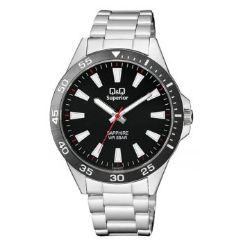 Ceas barbatesc  S08A-001PY Quartz Argintiu