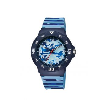 Ceas barbatesc  V02A-010VY Quartz Albastru