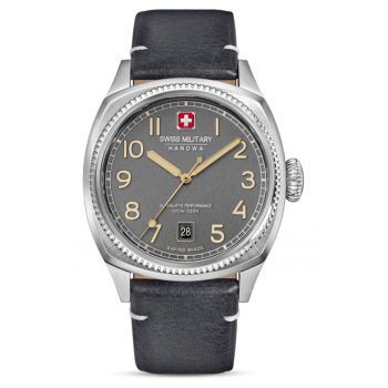 Ceas barbati -  Condor - Negru/Argintiu