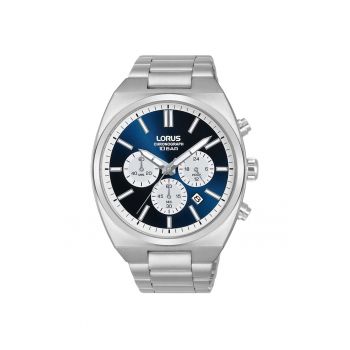 Ceas  Classic Chronograph - 10 ATM - Albastru