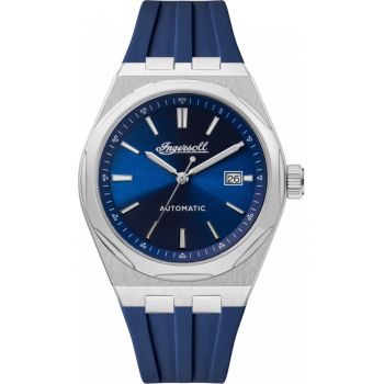 Ceas de barbati  I16802 de culoare bleumarin clasic