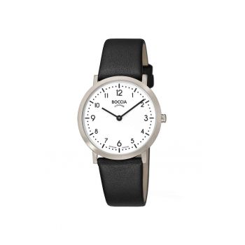 Ceas de dama  Quartz - 34mm - 5ATM - Argintiu