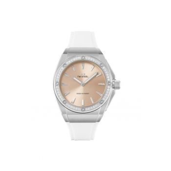 Ceas de dama Tw-Steel CE4032 - Quartz - 38 mm - 10 ATM - Argintiu