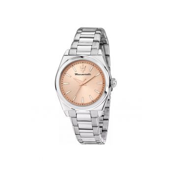 Ceas de Femei  Velocita' R8853152505 cu Culoare Argintie si cadran roz piersica