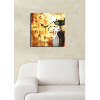 Ceas de perete, 2828CS-12, Dimensiune: 28 x 28 cm, Multicolor