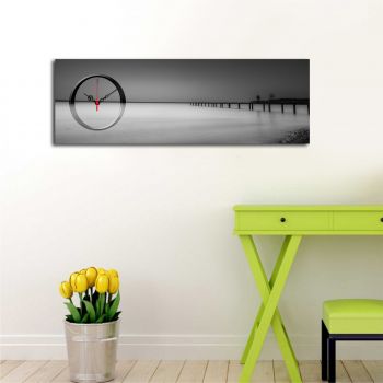 Ceas de perete, 3090CS-41, 30 x 90 cm, Multicolor