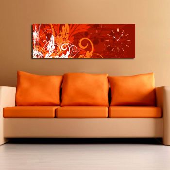 Ceas de perete, 3090CS-5, 30 x 90 cm, Multicolor