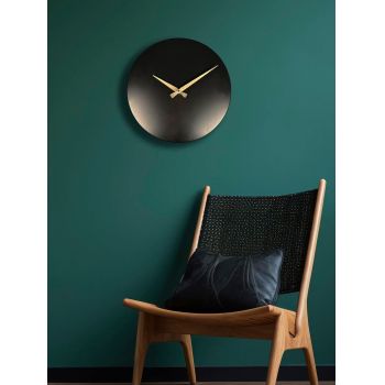 Ceas de perete, 35Sivmet, Dimensiune: 35 x 35 cm, Negru