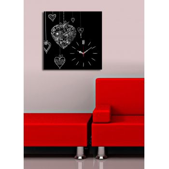 Ceas de perete, 4545CS-46, Dimensiune: 45 x 45 cm, Multicolor