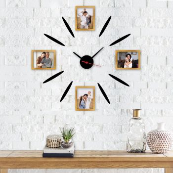 Ceas de perete, ACS04, Dimensiune: 50 x 50 cm , Multicolor