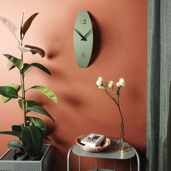 Ceas de perete, APS137MGS, Dimensiune: 15 x 46 cm, Verde