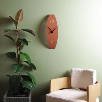 Ceas de perete, APS137MWR, Dimensiune: 15 x 46 cm, Rosu