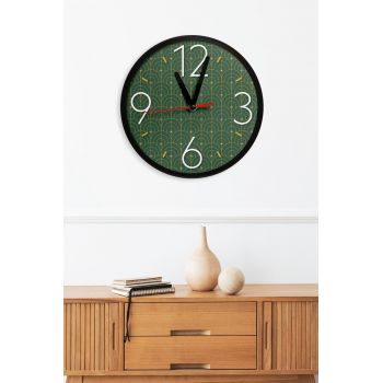 Ceas de perete, Artavessa3Dclock26, Dimensiuni: 36 x 36 x 1 cm, Multicolor