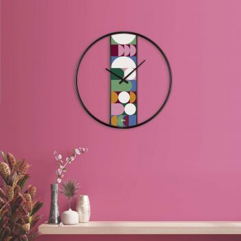 Ceas de perete, Demre, Dimensiune: 62 x 62 cm, Multicolor