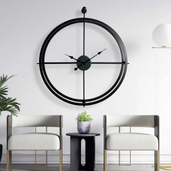 Ceas de perete, VLNT02SYH, Dimensiuni: 75 x 85 cm, Multicolor