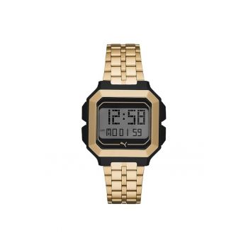 Ceas digital cu bratara din otel inoxidabil