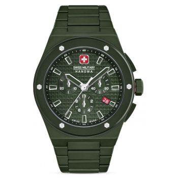 Ceas  Sidewinder Ceramic - Verde