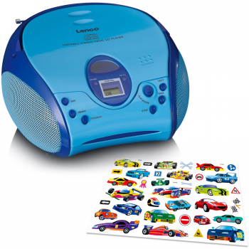 Lenco Radio pentru copii Lenco SCD-24BU - albastru (SCD-24KIDSBU)