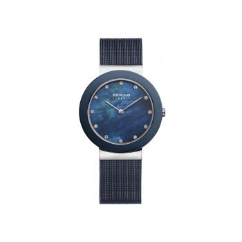 888122587-Ceas de Dama -  Ceramic 11435-387 - Albastru