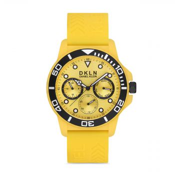 Ceas Bărbați Daniel Klein Premium cu Funcții Multiple - Galben