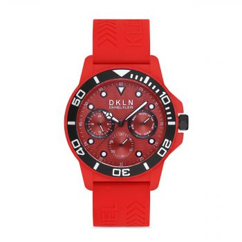 Ceas Bărbați Daniel Klein Premium cu Funcții Multiple - Rosu