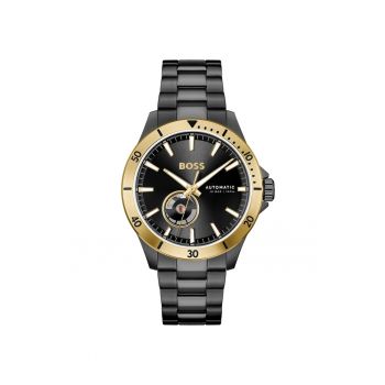 Ceas barbatesc  1514203 Automatic Negru - Auriu