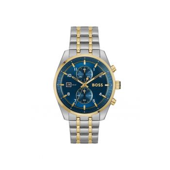 Ceas barbatesc  1514247 Quartz Argintiu - Auriu