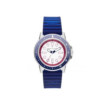 Ceas barbatesc  AX1859 Quartz Argintiu