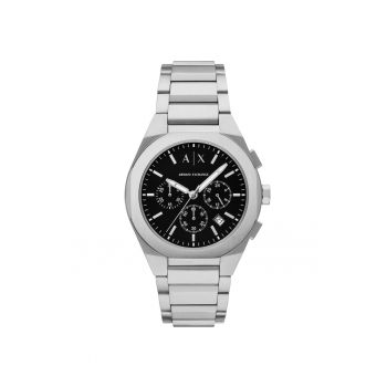 Ceas barbatesc  AX4186 Quartz Argintiu