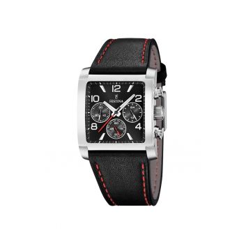 Ceas barbatesc  F20653/3 Quartz Argintiu