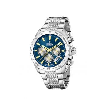 Ceas barbatesc  F20668/5 Quartz Argintiu