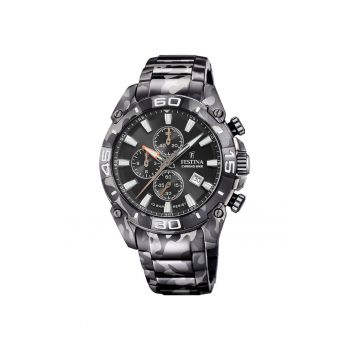 Ceas barbatesc  F20710/1 Quartz Gri