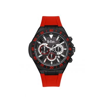 Ceas barbatesc  LC08003.658 Quartz Negru