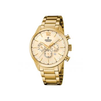 Ceas barbatesc  Quartz8 - Auriu