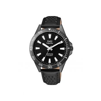 Ceas barbatesc  S08A-006PY Quartz Negru