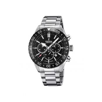 Ceas Barbati  Ceramic Chrono F20578/1 1715499961 - Argintiu